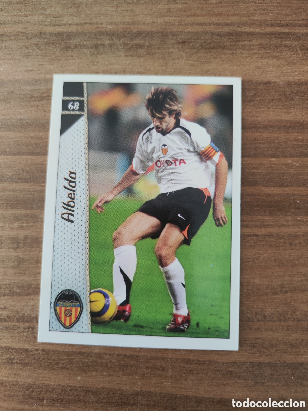 Football Stickers: Fichas de la liga 2007 Valencia 68 Albelda