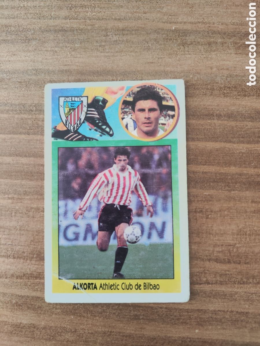 Football Stickers: Este 93 94 Athletic Bilbao Alkorta baja