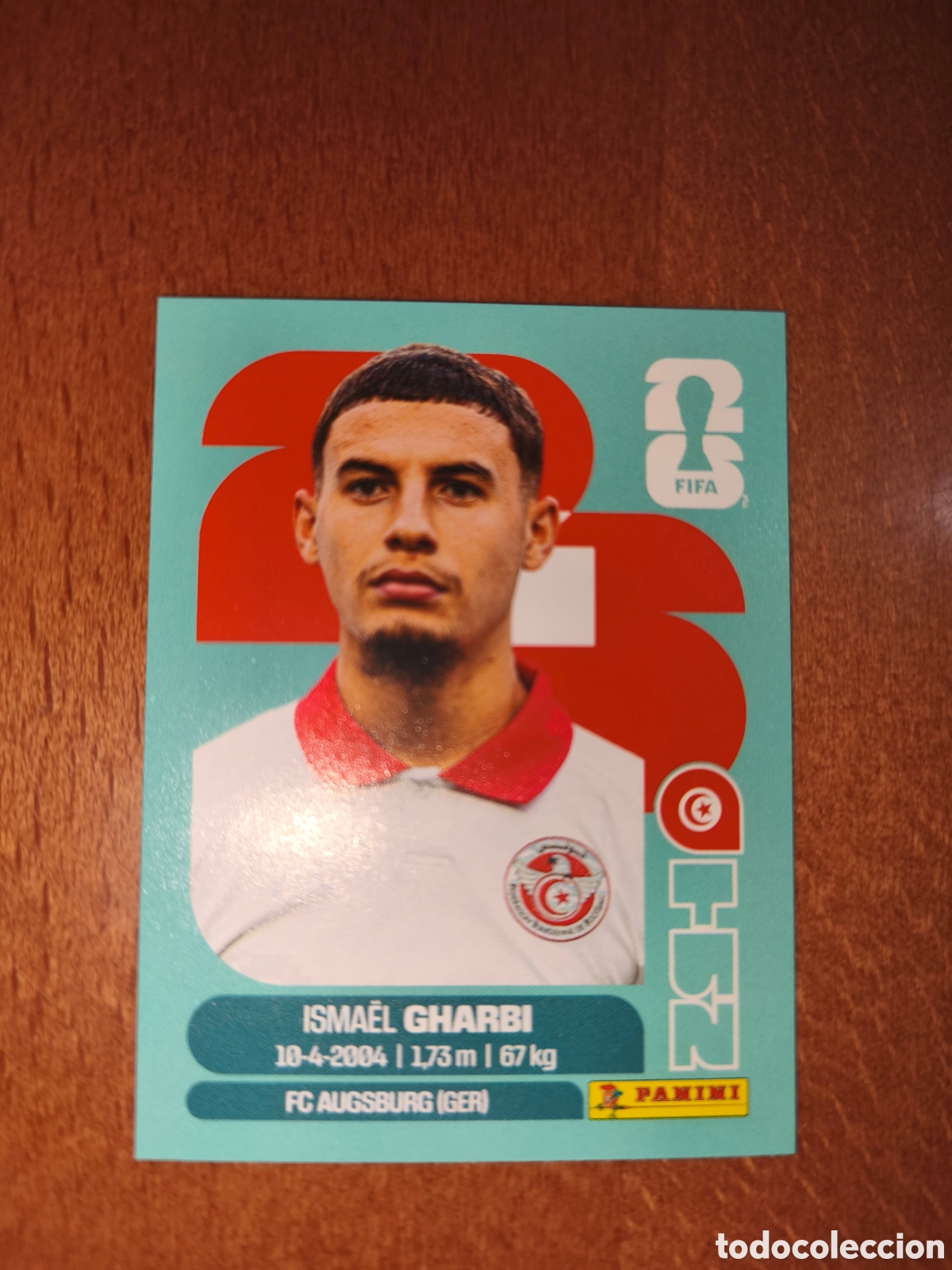 Football Stickers: TUN18 Ismael Gharbi TUN 18 Fifa World Cup 2026 T&uacute;nez