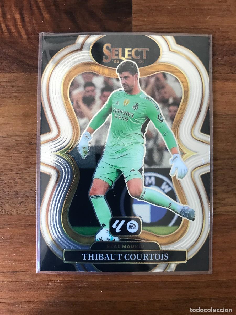 Cromos de F&uacute;tbol: THIBAUT COURTOIS - REAL MADRID - PANINI SELECT LA LIGA - 2025 2026 25 26