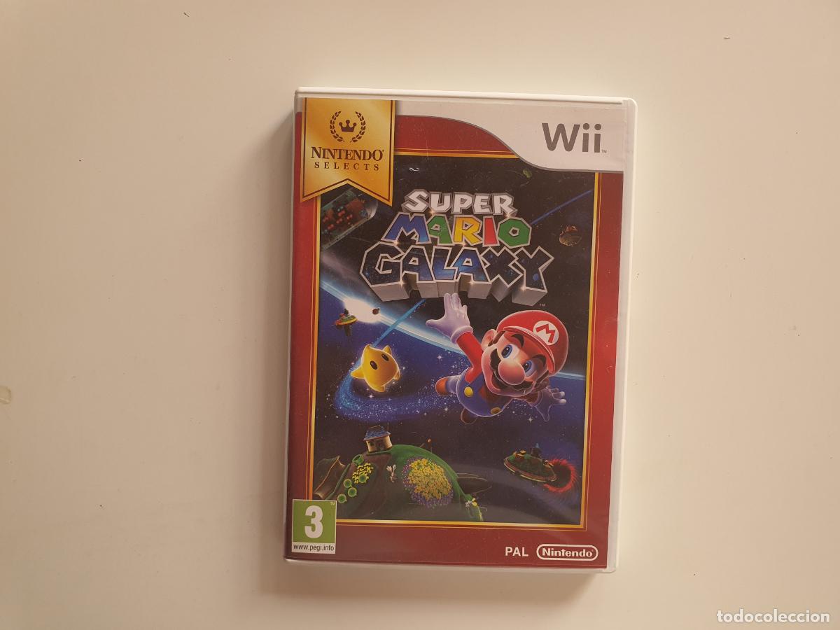Cromos de F&uacute;tbol: SUPER MARIO GALAXY WII NINTENDO JUEGO VIDEOJUEGO PAL ESPA&Ntilde;A