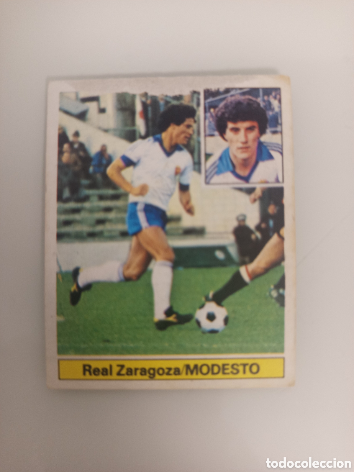 Cartes &agrave; collectionner de Football: ❇️ CROMO ⚽ MODESTO ZARAGOZA 81 82 1981 1982 EDICIONES ESTE DESPEGADO DE &Aacute;LBUM ❇️