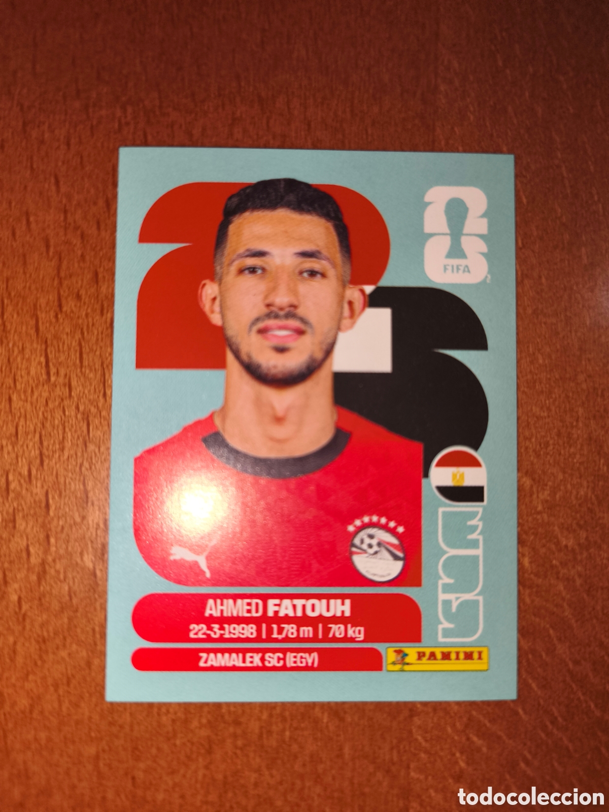 Cromos de F&uacute;tbol: EGY9 Ahmed Fatouh EGY 9 Fifa World Cup 2026 Egipto