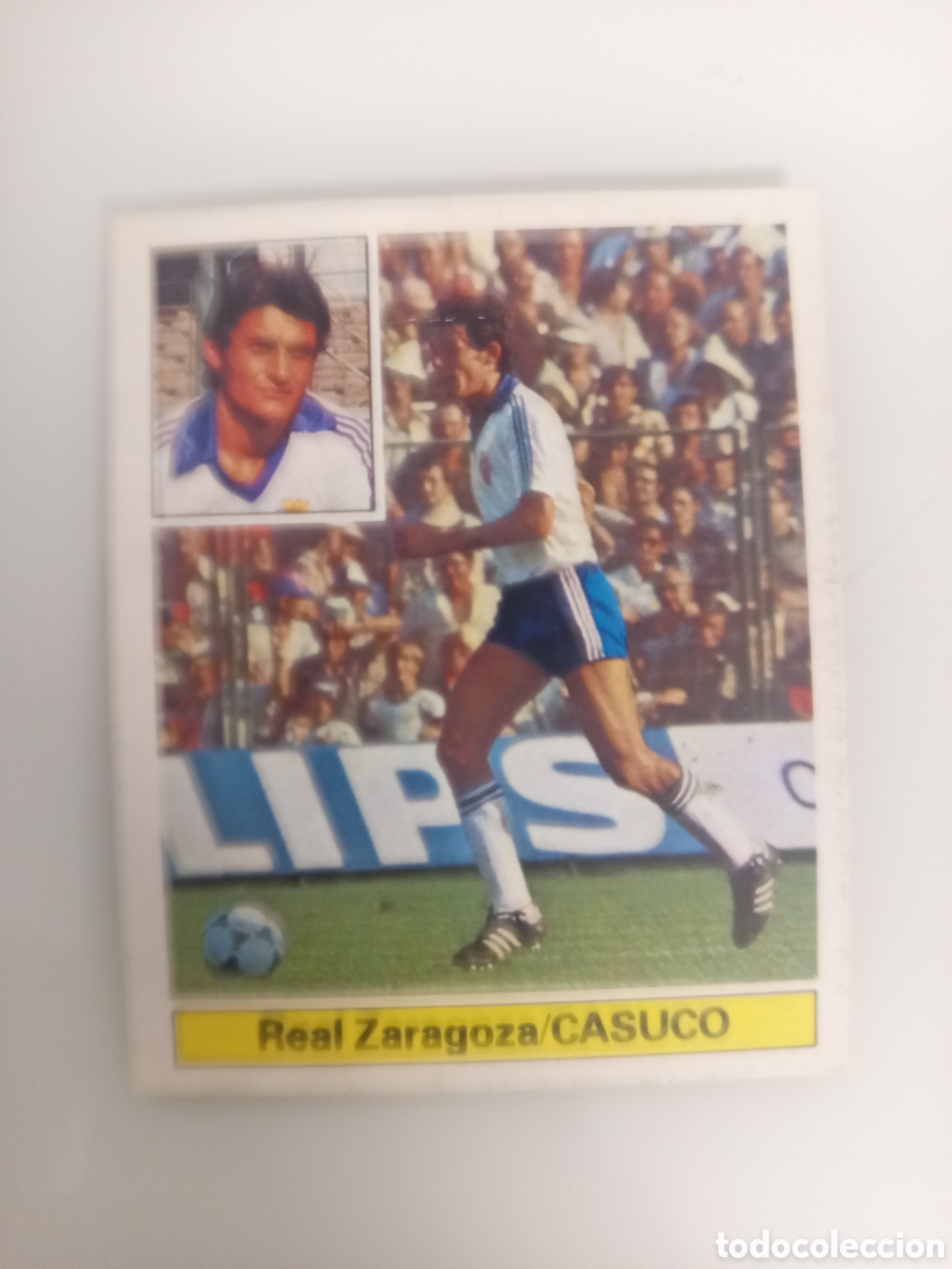 Cromos de F&uacute;tbol: ❇️ CROMO ⚽ CASUCO ZARAGOZA 81 82 1981 1982 EDICIONES ESTE DESPEGADO DE &Aacute;LBUM ❇️
