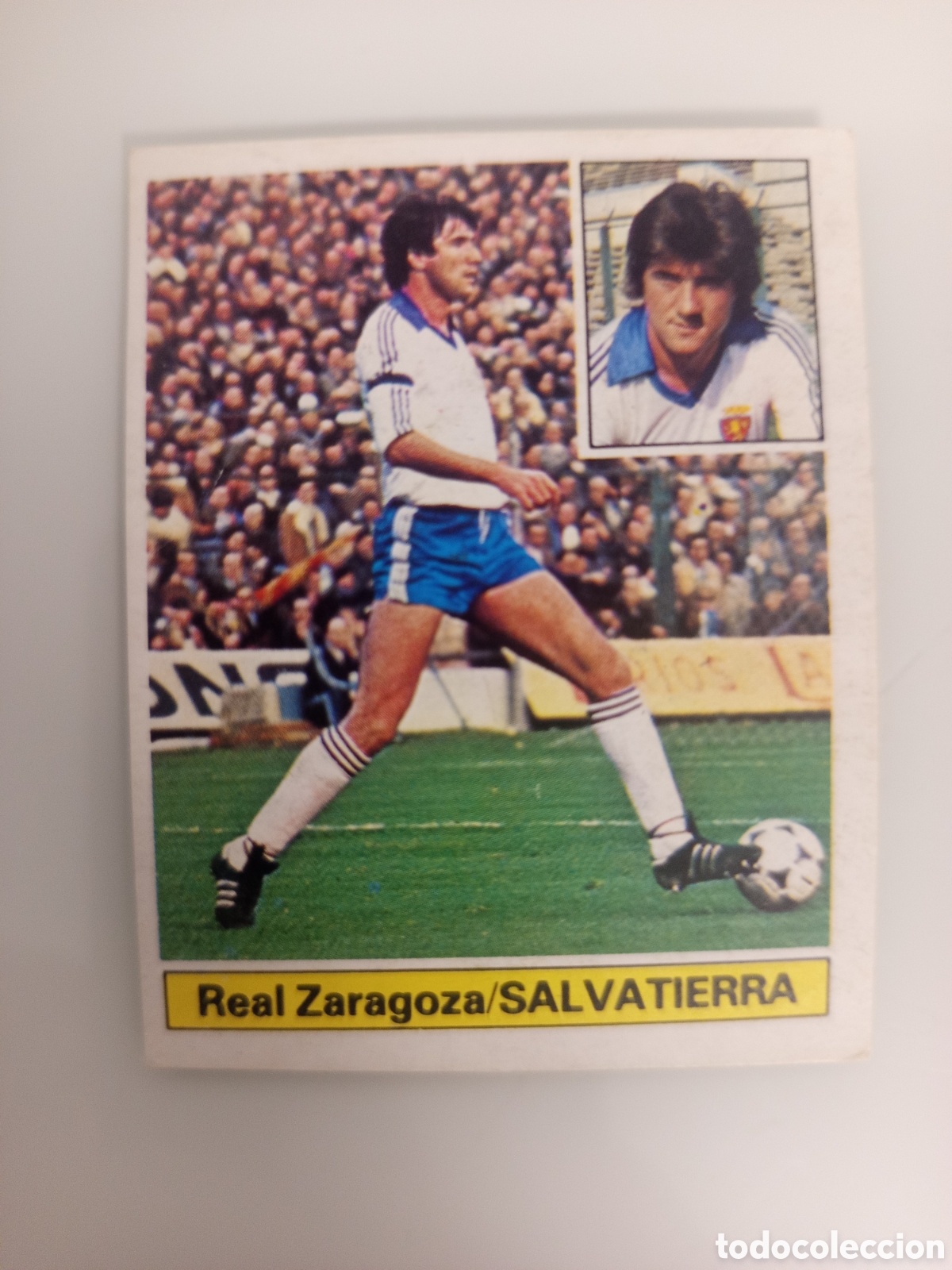 Cromos de F&uacute;tbol: ❇️ CROMO ⚽ SALVATIERRA ZARAGOZA 81 82 1981 1982 EDICIONES ESTE DESPEGADO DE &Aacute;LBUM ❇️