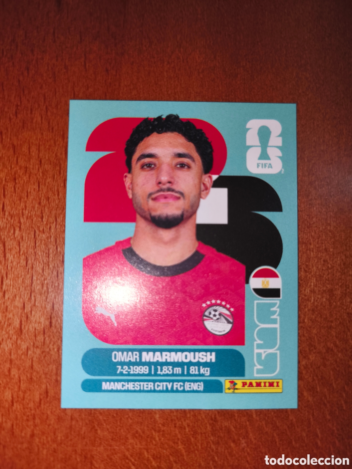 Cromos de F&uacute;tbol: EGY20 Omar Marmoush EGY 20 Fifa World Cup 2026 Egipto