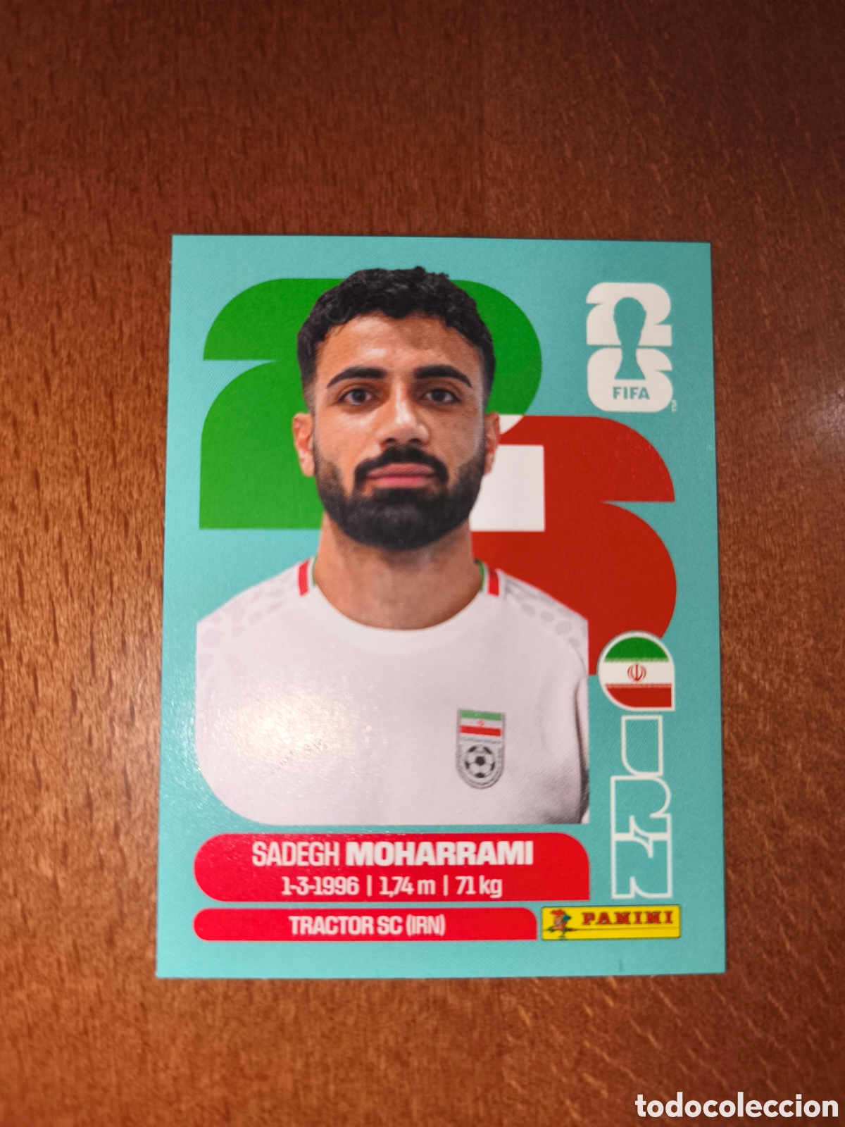 Cromos de F&uacute;tbol: IRN9 Sadegh Moharrami IRN 9 Fifa World Cup 2026 Ir&aacute;n