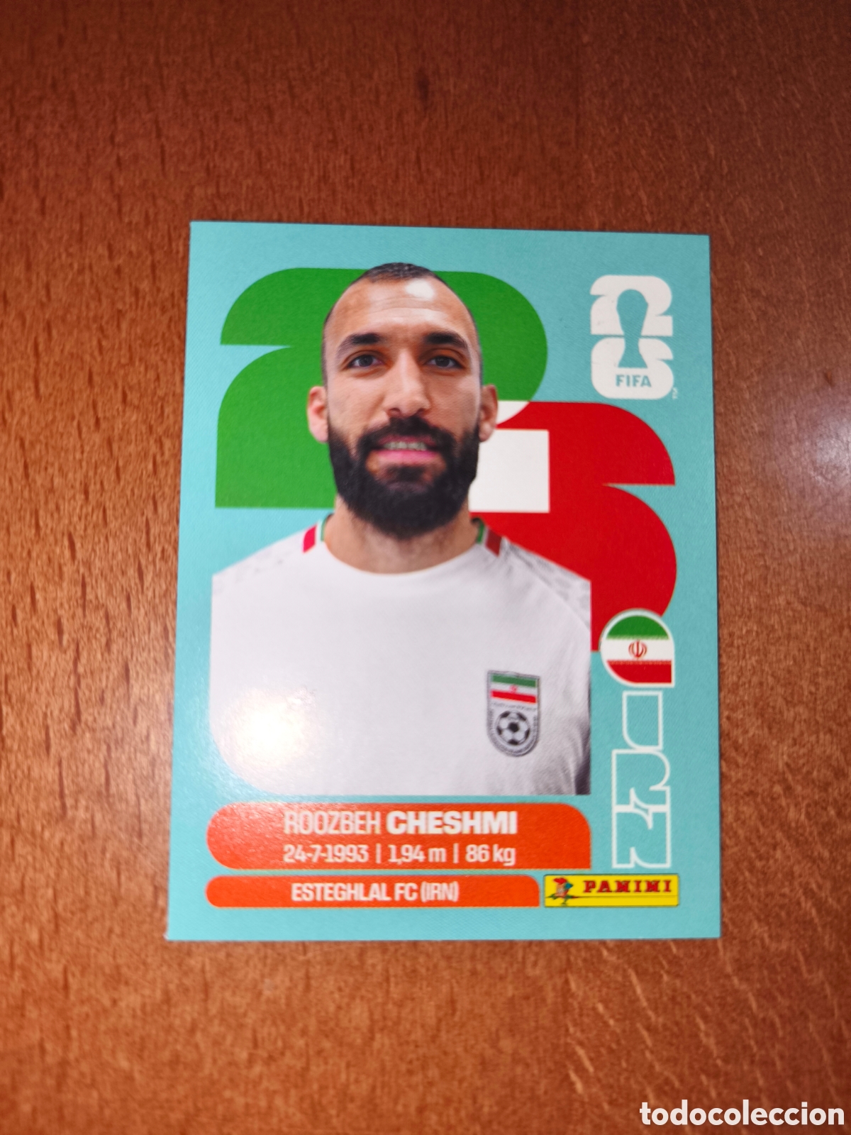 Cromos de F&uacute;tbol: IRN15 Roozbeh Cheshmi IRN 15 Fifa World Cup 2026 Ir&aacute;n