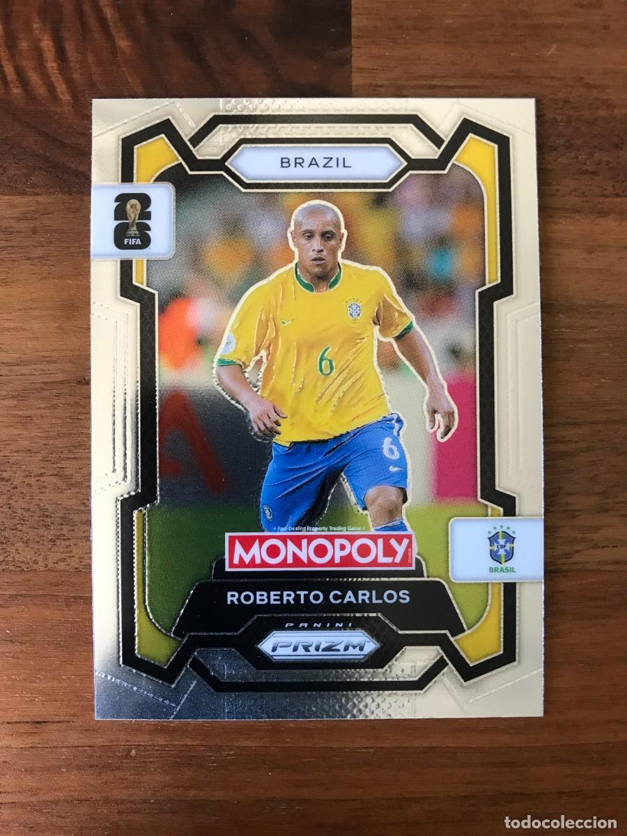 Cromos de F&uacute;tbol: ROBERTO CARLOS - BRASIL - PANINI PRIZM MONOPOLY WORLD CUP 2026 26