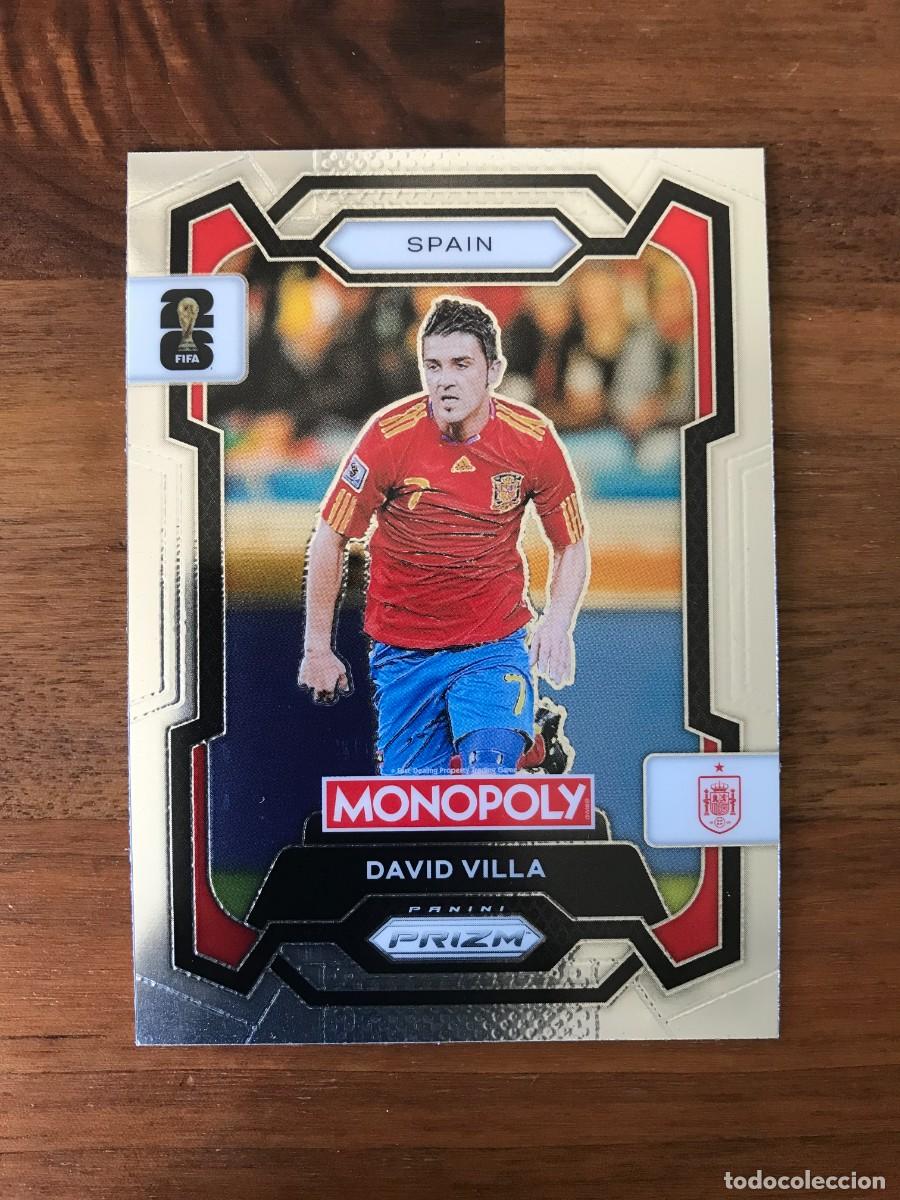 Cromos de F&uacute;tbol: DAVID VILLA - ESPA&Ntilde;A - PANINI PRIZM MONOPOLY WORLD CUP 2026 26