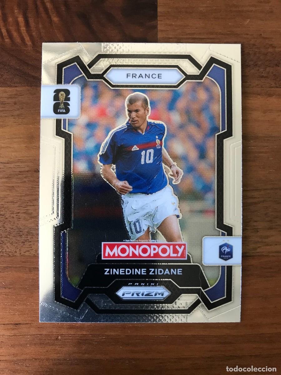 Cromos de F&uacute;tbol: ZINEDINE ZIDANE - FRANCIA - PANINI PRIZM MONOPOLY WORLD CUP 2026 26