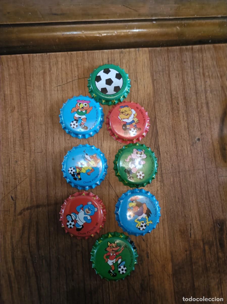 Cromos de F&uacute;tbol: TAPON CORONA CHAPA BOTTLE CAP CHICLE FUTBOL 96