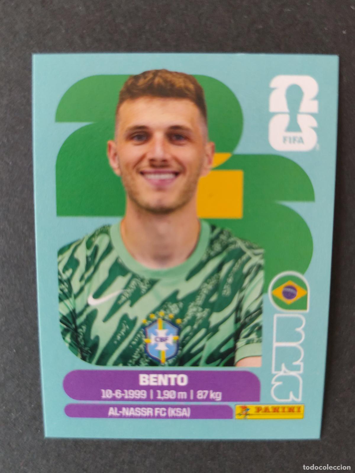 Cromos de F&uacute;tbol: BRA3 BENTO 3 BRASIL MUNDIAL FIFA WORLD CUP 2026 STICKER PANINI SIN PEGAR