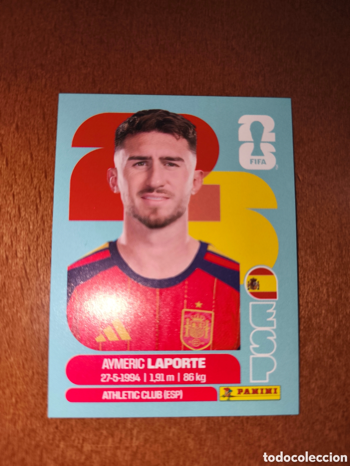 Cromos de F&uacute;tbol: ESP4 Aymeric Laporte ESP 4 Fifa World Cup 2026 Espa&ntilde;a