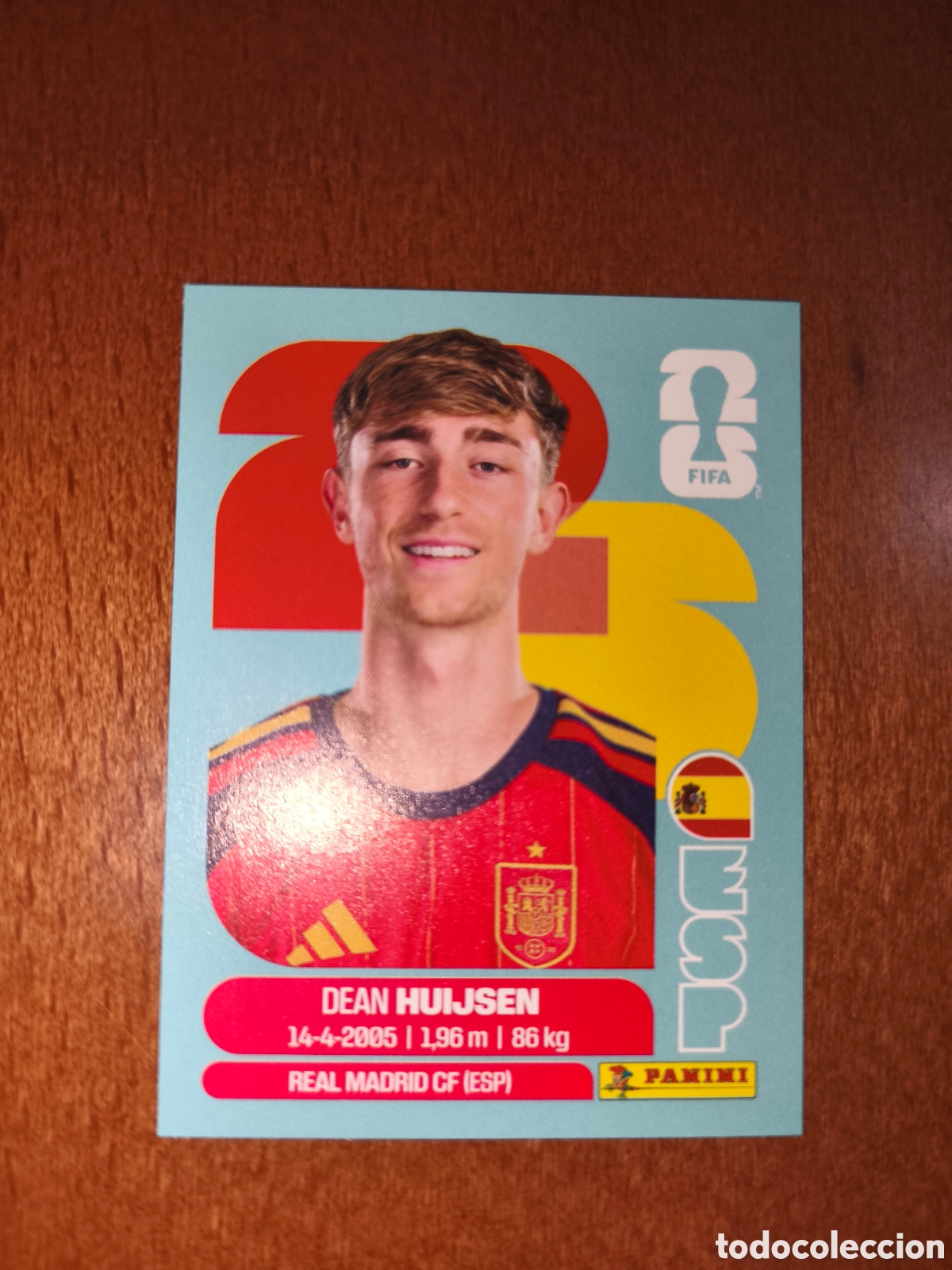 Cromos de F&uacute;tbol: ESP5 Dean Huijsen ESP 5 Fifa World Cup 2026 Espa&ntilde;a