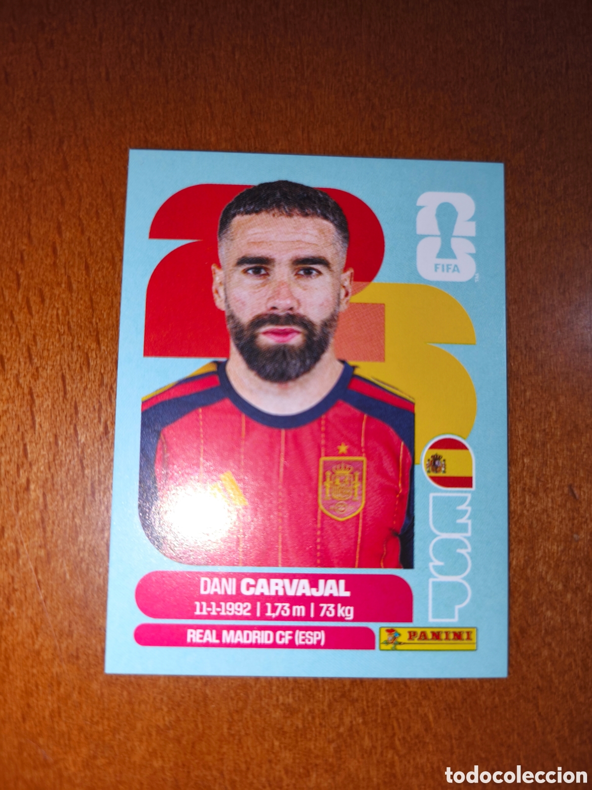 Cromos de F&uacute;tbol: ESP7 Dani Carvajal ESP 7 Fifa World Cup 2026 Espa&ntilde;a