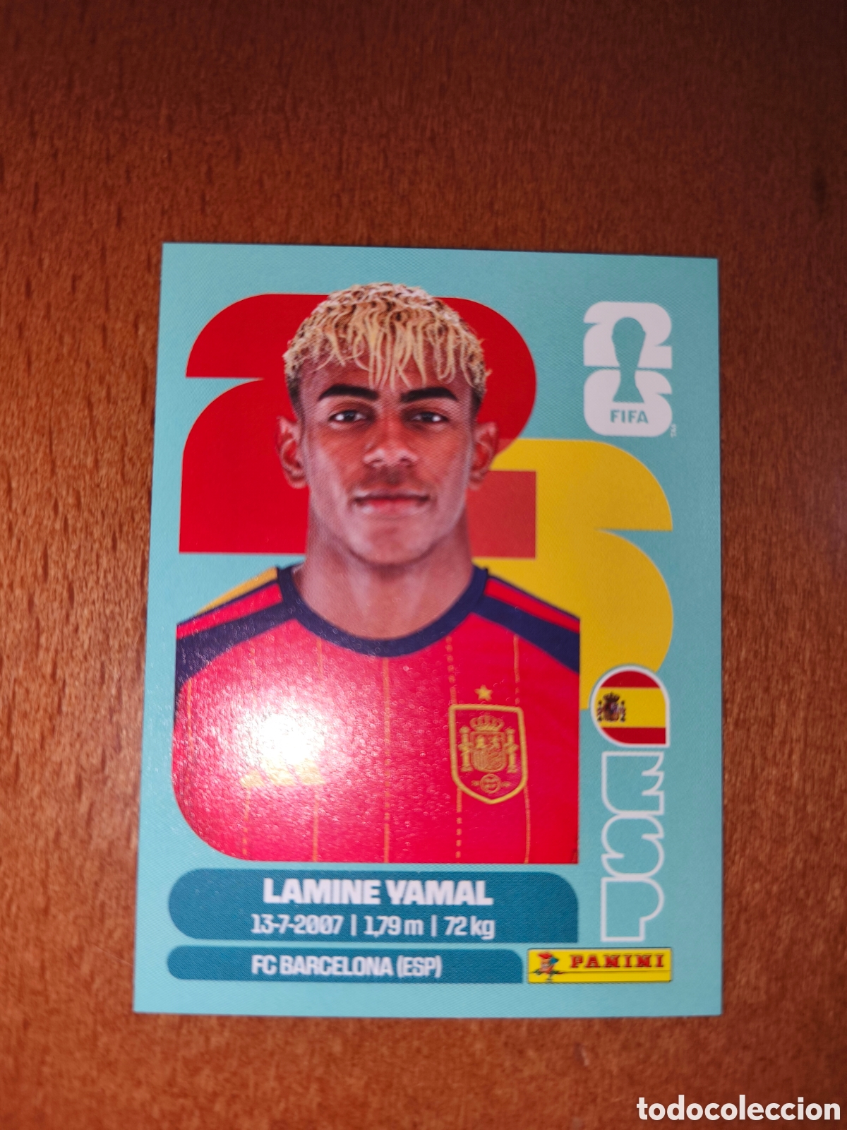 Cromos de F&uacute;tbol: ESP15 Lamine Yamal ESP 15 Fifa World Cup 2026 Espa&ntilde;a