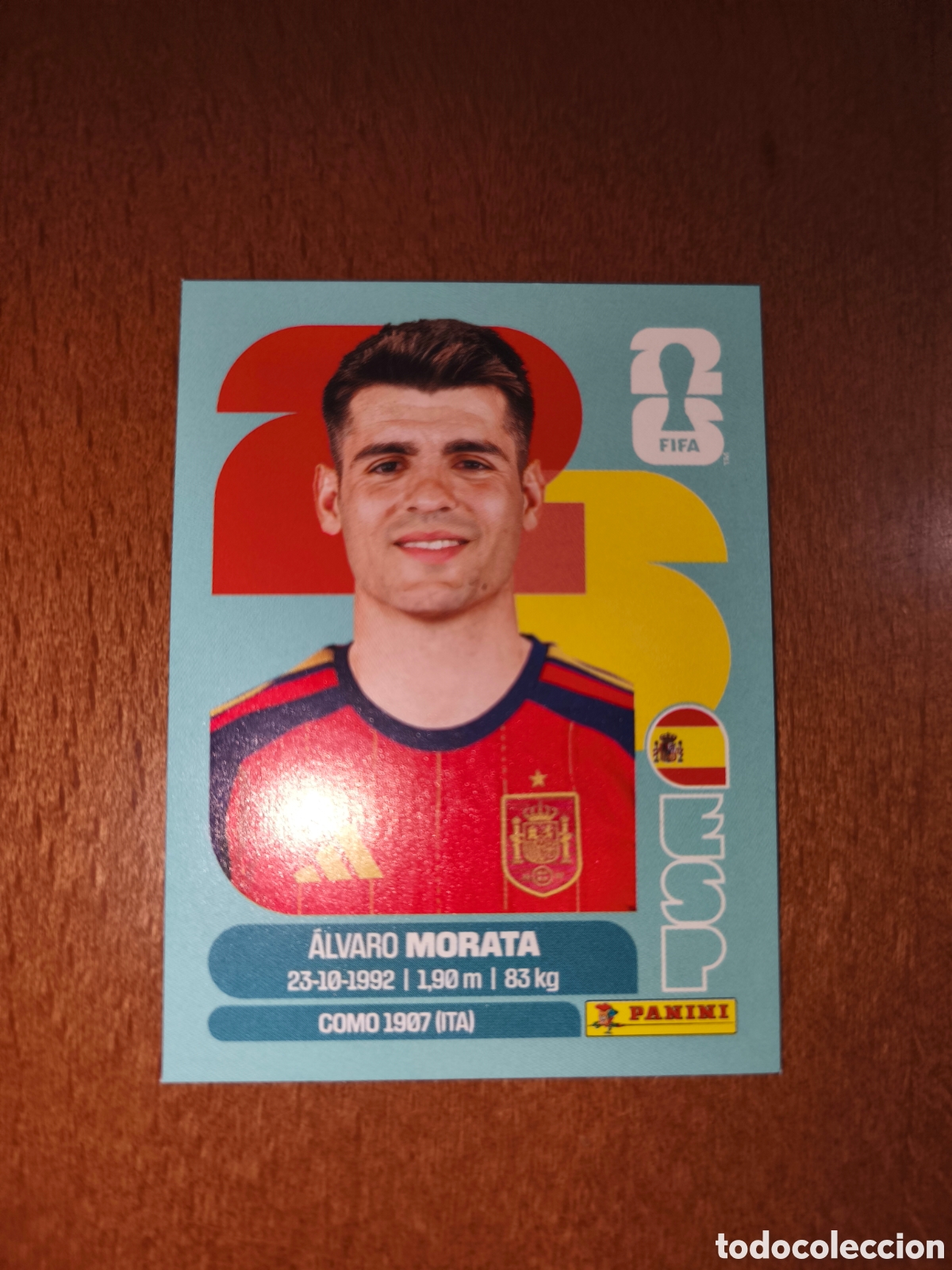 Cromos de F&uacute;tbol: ESP19 &Aacute;lvaro Morata ESP 19 Fifa World Cup 2026 Espa&ntilde;a