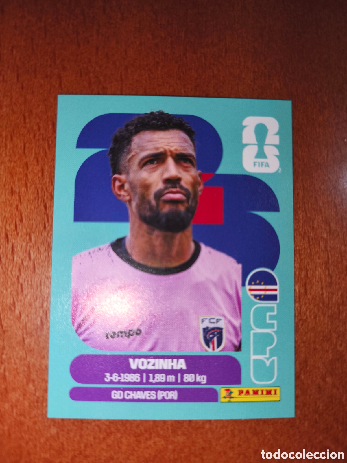 Cromos de F&uacute;tbol: CPV2 Vozinha CPV 2 Fifa World Cup 2026 Cabo Verde