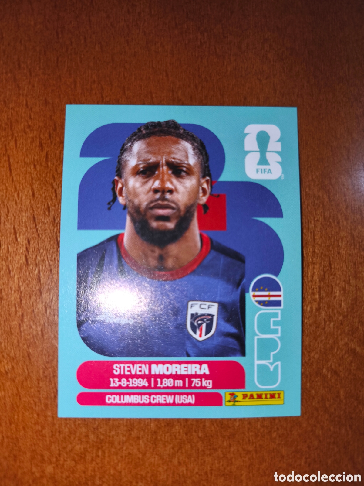 Cromos de F&uacute;tbol: CPV6 Steven Moreira CPV 6 Fifa World Cup 2026 Cabo Verde