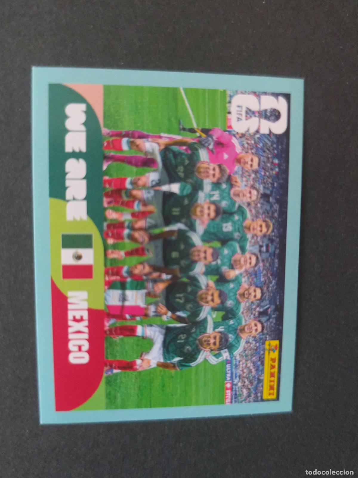 Cromos de F&uacute;tbol: MEX13 TEAM PHOTO EQUIPO 13 M&Eacute;XICO MUNDIAL FIFA WORLD CUP 2026 STICKER PANINI SIN PEGAR