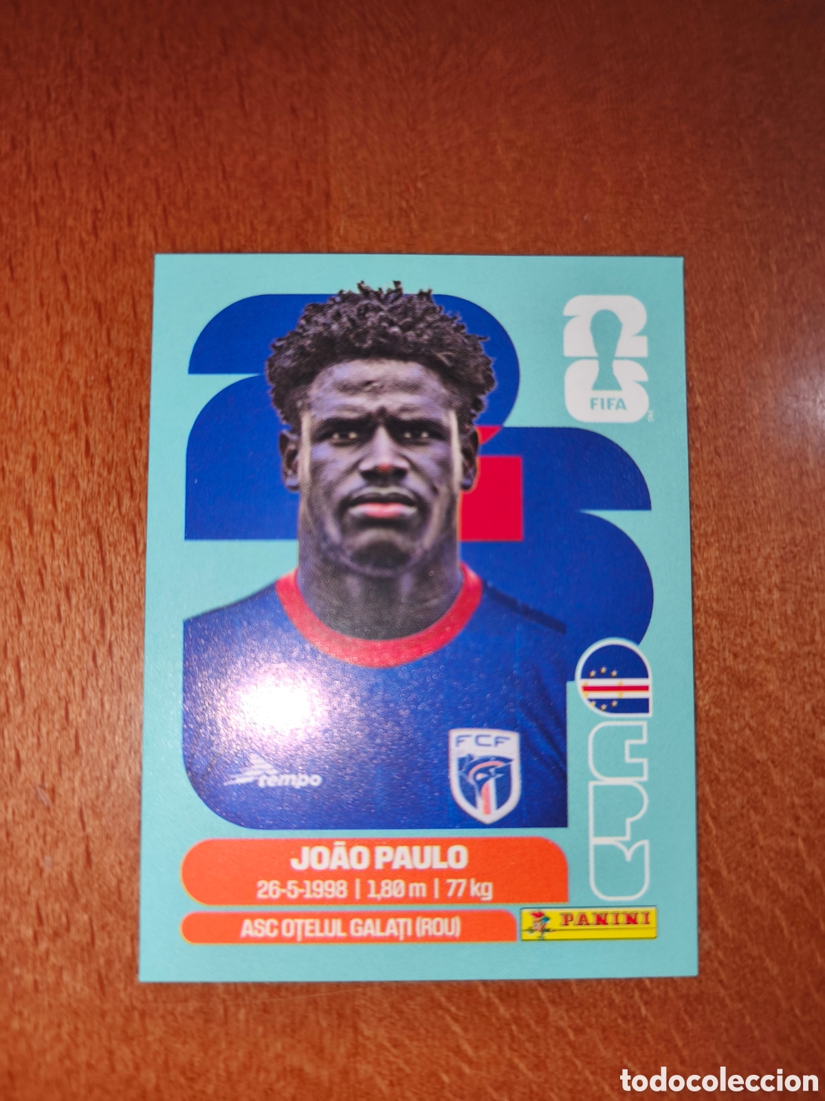 Cromos de F&uacute;tbol: CPV8 Joao Paulo CPV 8 Fifa World Cup 2026 Cabo Verde