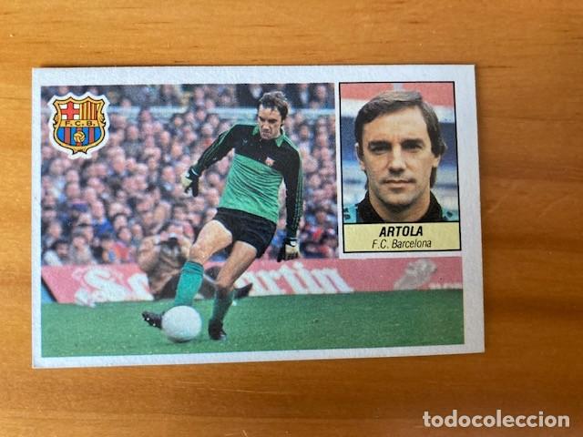 Cromos de F&uacute;tbol: ARTOLA FC BARCELONA 84-85 ESTE NUNCA PEGADO