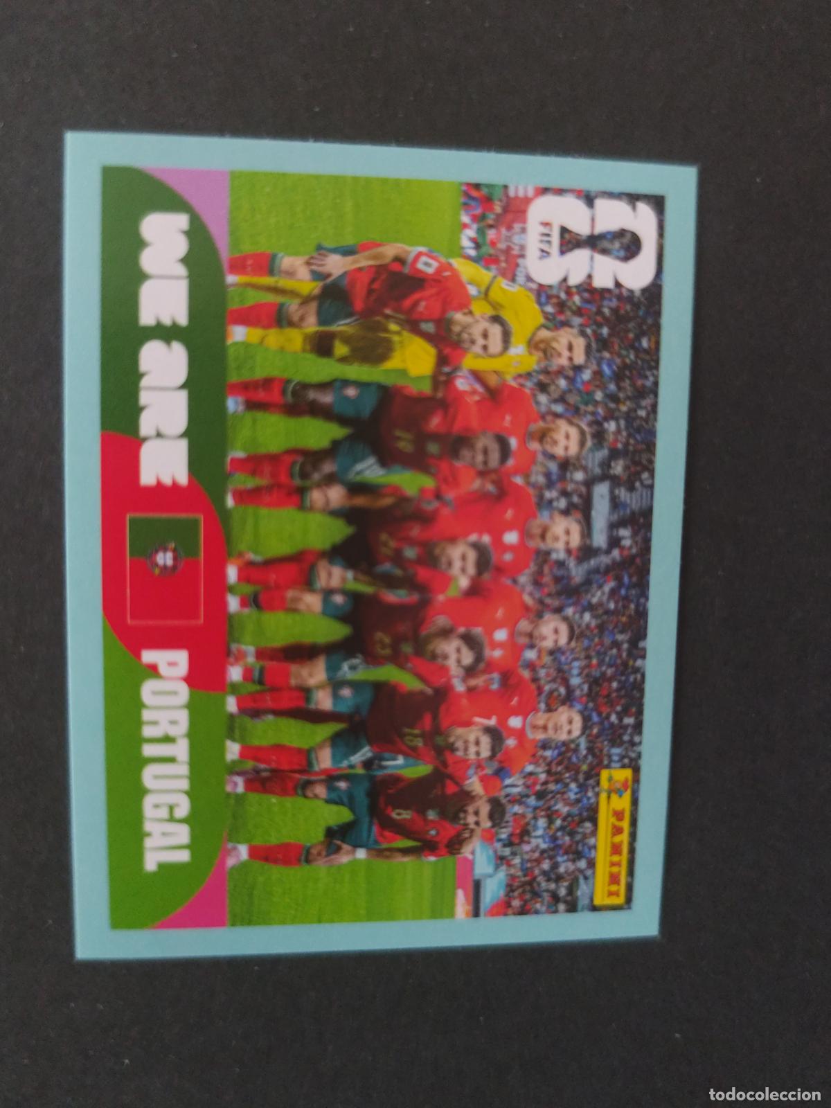 Cromos de F&uacute;tbol: POR13 TEAM PHOTO EQUIPO 13 PORTUGAL MUNDIAL FIFA WORLD CUP 2026 STICKER PANINI SIN PEGAR