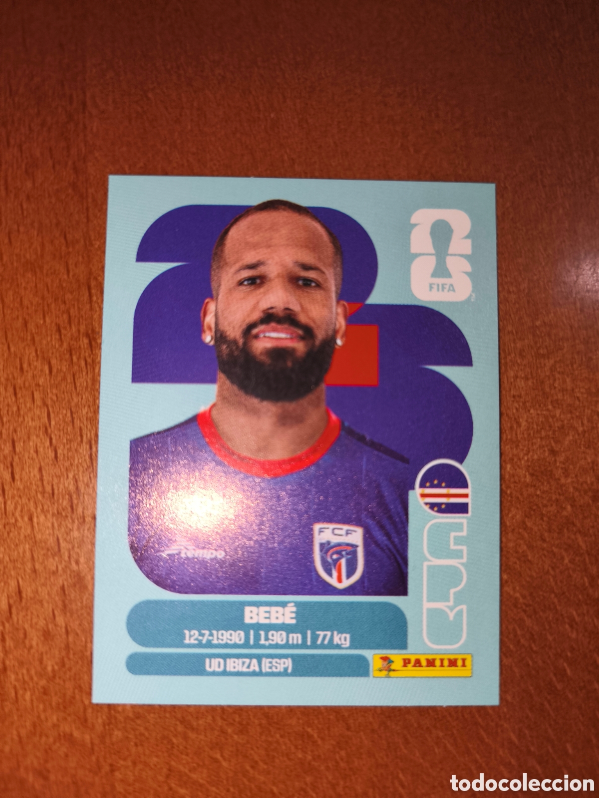 Cromos de F&uacute;tbol: CPV20 Bebe CPV 20 Fifa World Cup 2026 Cabo Verde