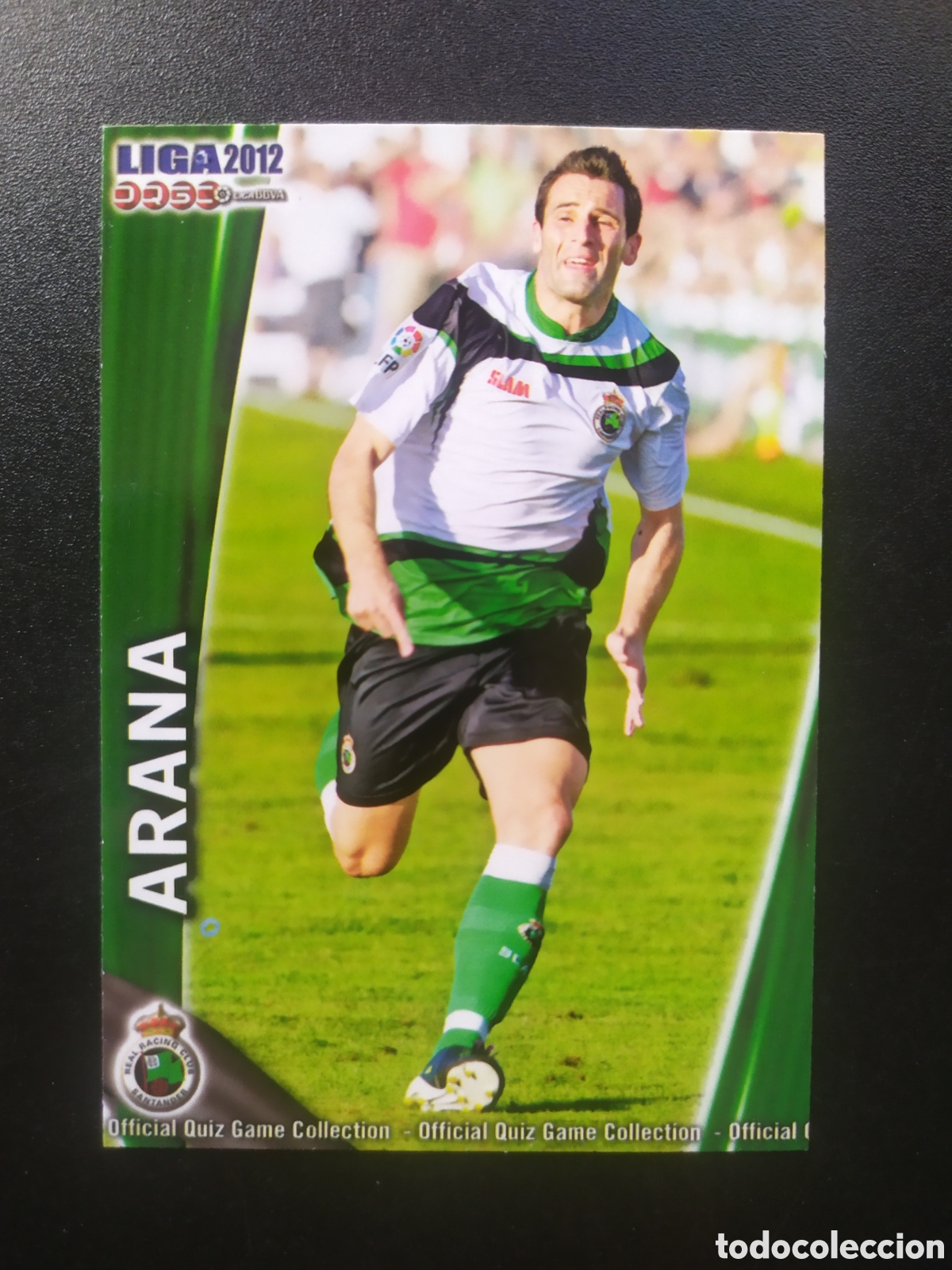 Cartes &agrave; collectionner de Football: Mundicromo fichas Liga 2011 2012 11 12 Arana n&deg; 310 Racing Santander