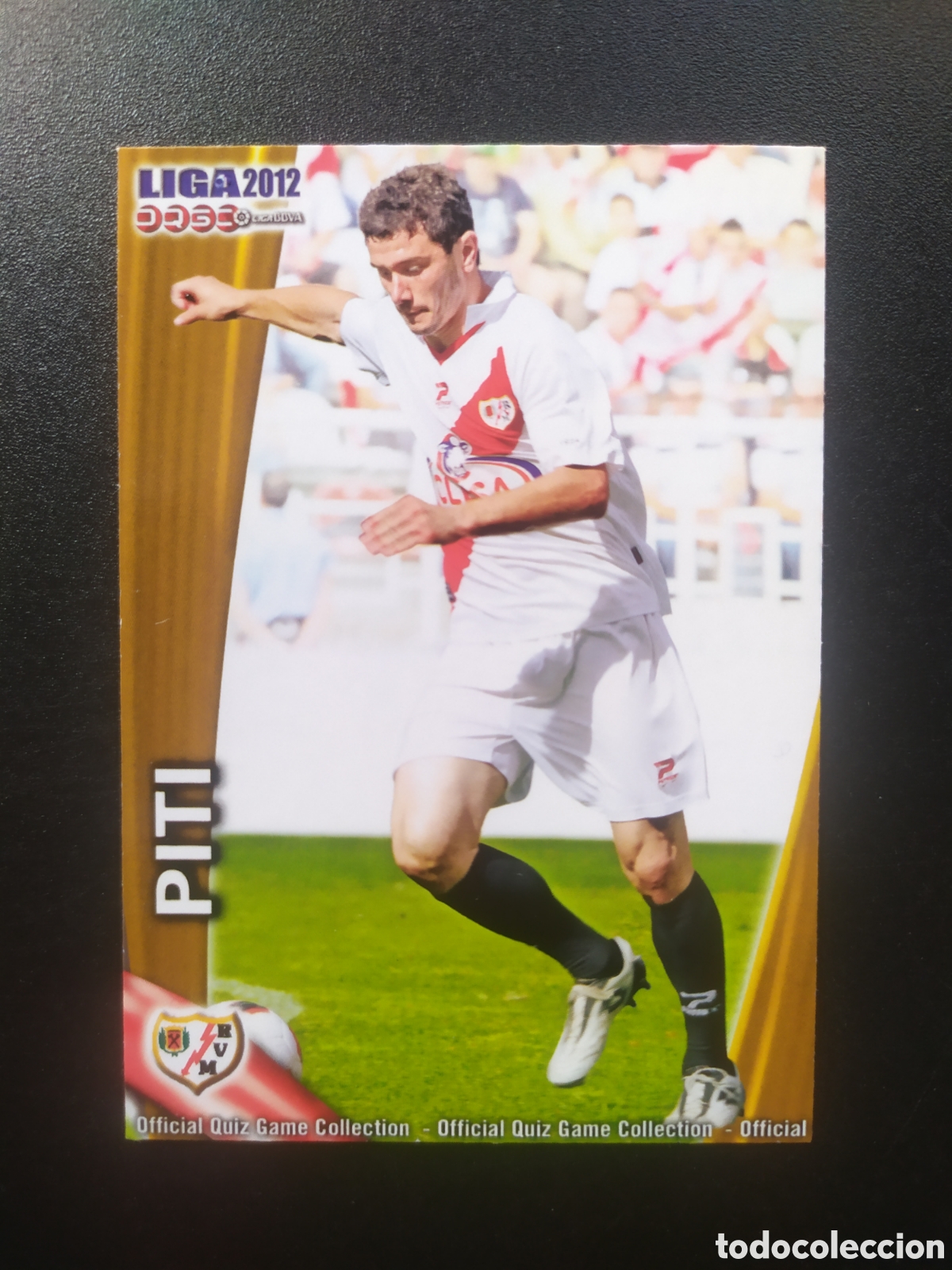 Cartes &agrave; collectionner de Football: Mundicromo fichas Liga 2011 2012 11 12 Piti n&deg; 504 Rayo Vallecano