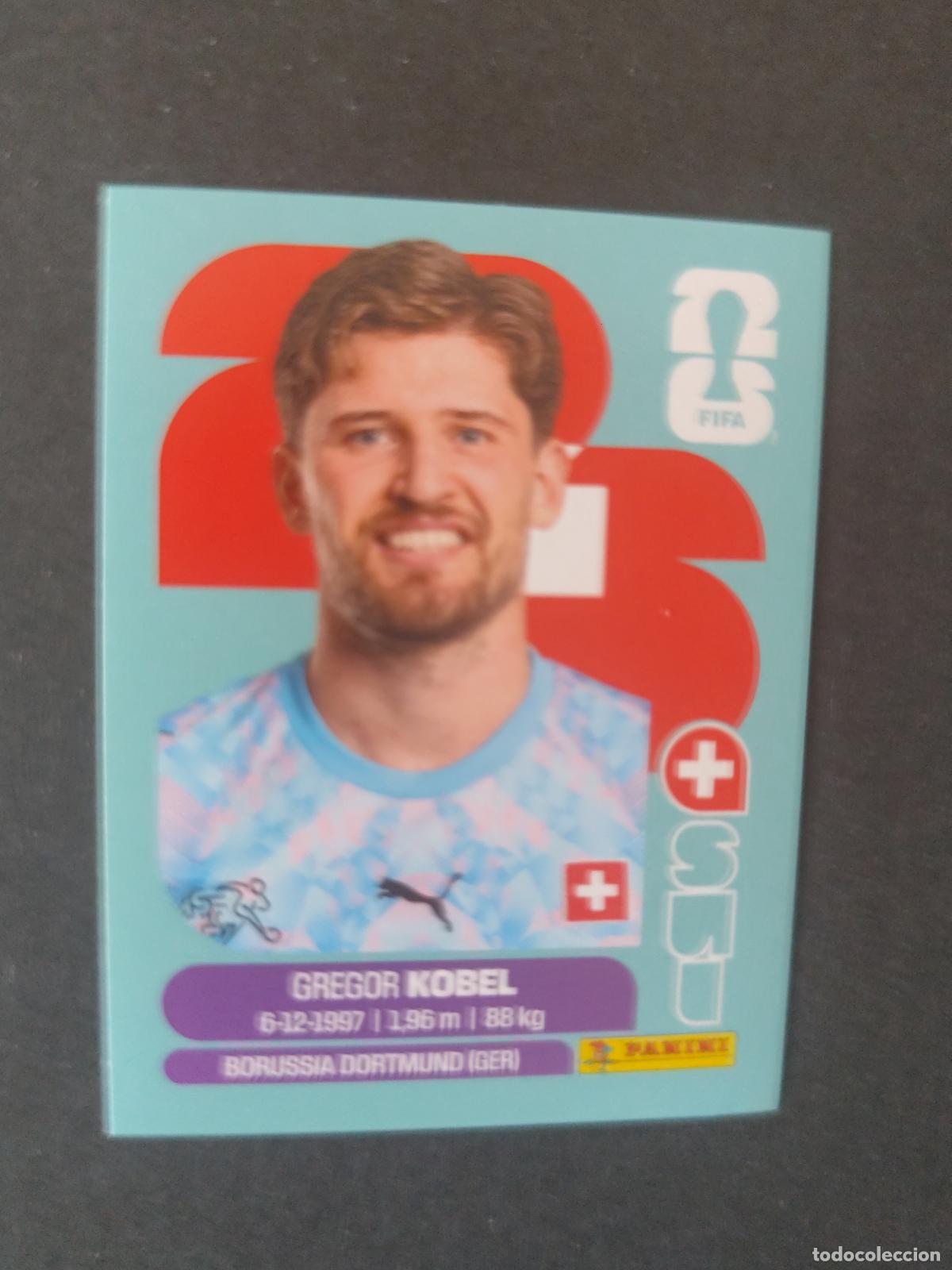 Cromos de F&uacute;tbol: SUI2 GREGOR KOBEL 2 SUIZA MUNDIAL FIFA WORLD CUP 2026 STICKER PANINI SIN PEGAR