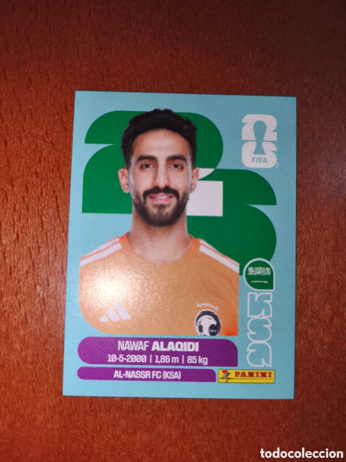 Cromos de F&uacute;tbol: KSA2 Nawaf Alaqidi KSA 2 Fifa World Cup 2026 Arabia Saud&iacute;