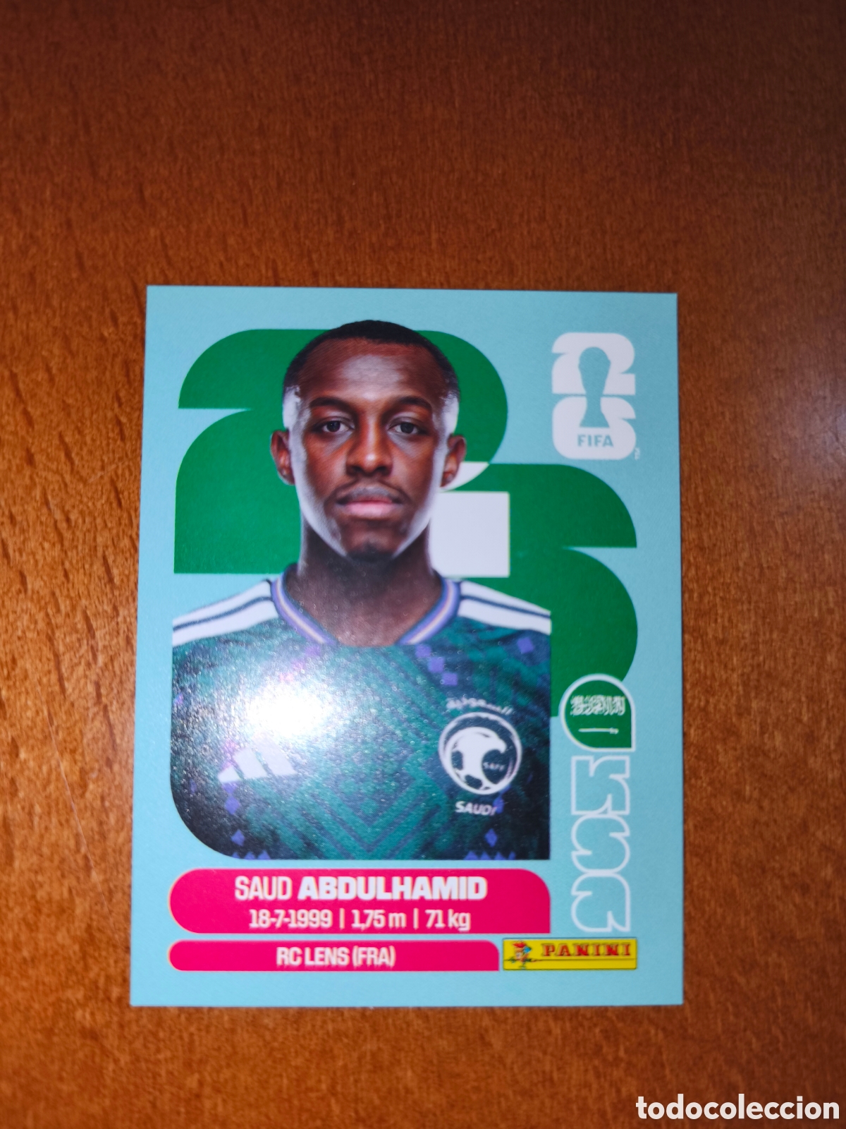 Cromos de F&uacute;tbol: KSA4 Saud Abdulhamid KSA 4 Fifa World Cup 2026 Arabia Saud&iacute;