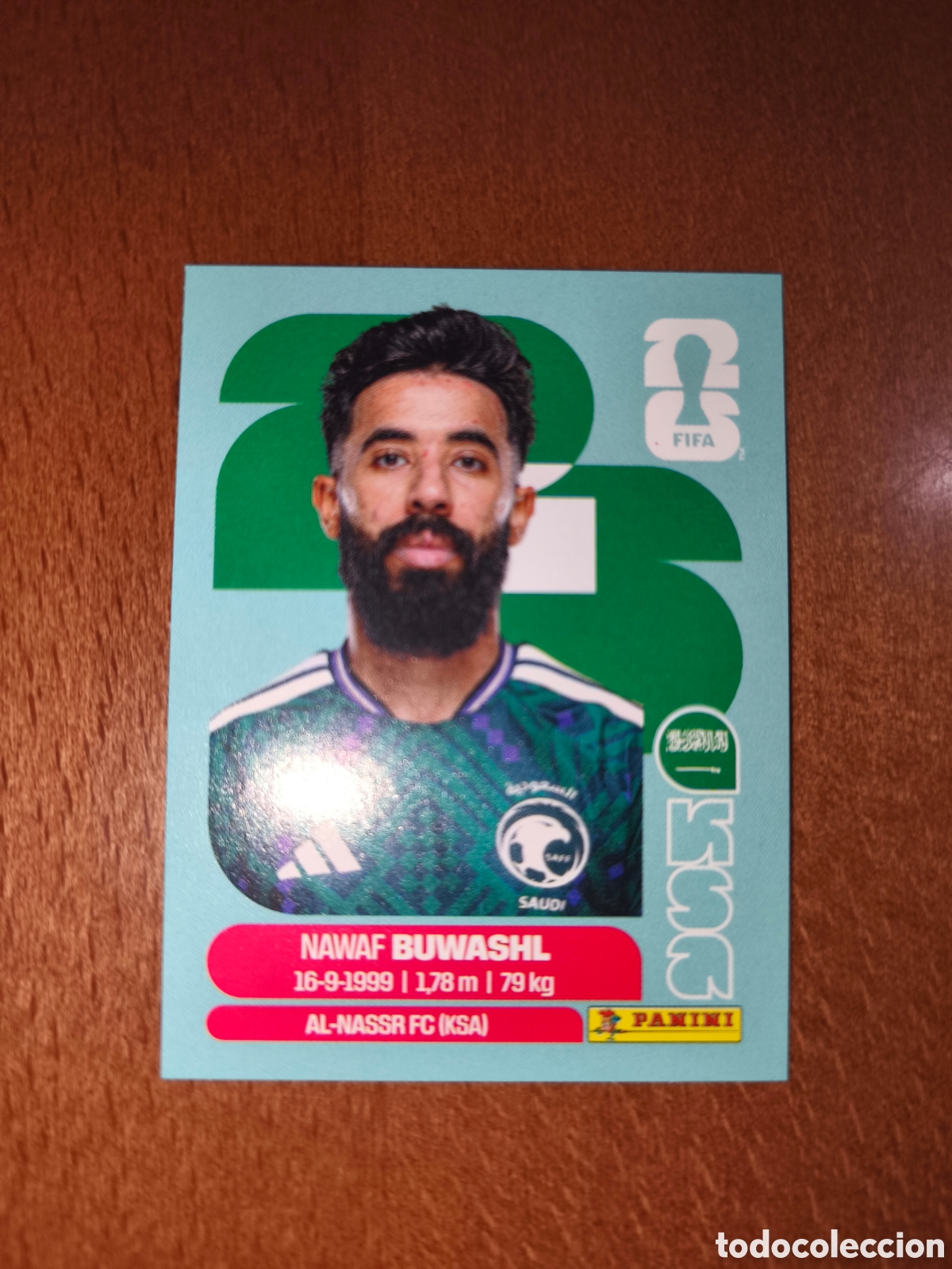 Cromos de F&uacute;tbol: KSA5 Nawaf Buwashl KSA 5 Fifa World Cup 2026 Arabia Saud&iacute;