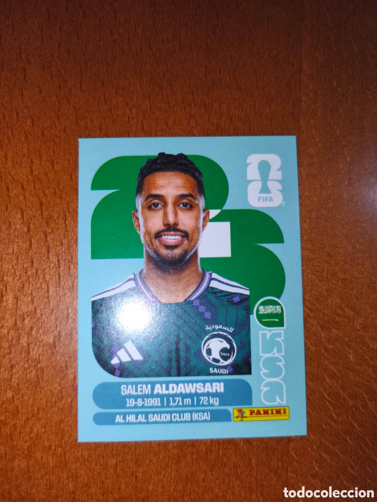 Cromos de Futebol: KSA16 Salem Aldawsari KSA 16 Fifa World Cup 2026 Arabia Saud&iacute;