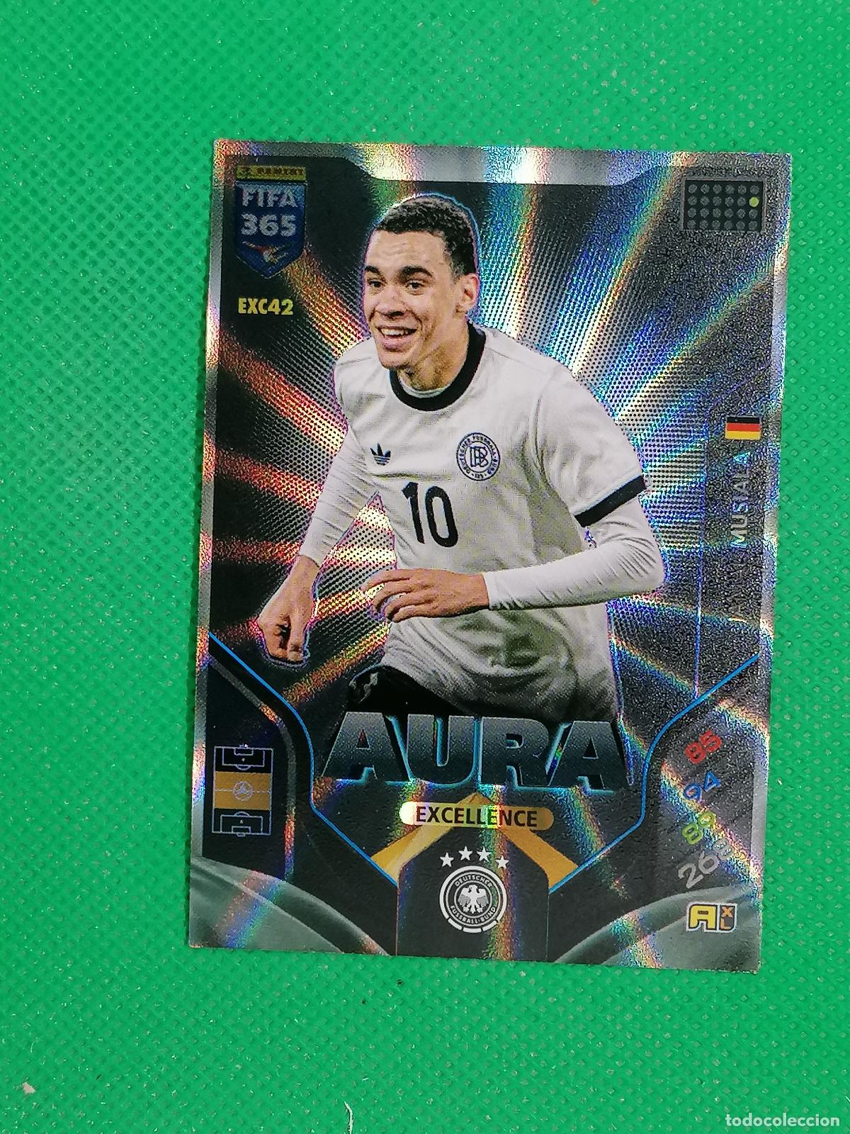 Cartes &agrave; collectionner de Football: EXC 42 EXC42 MUSIALA ALEMANIA AURA EXCELLENCE ⚽PANINI ADRENALYN FIFA 365 2025 2026 25 26 ⚽