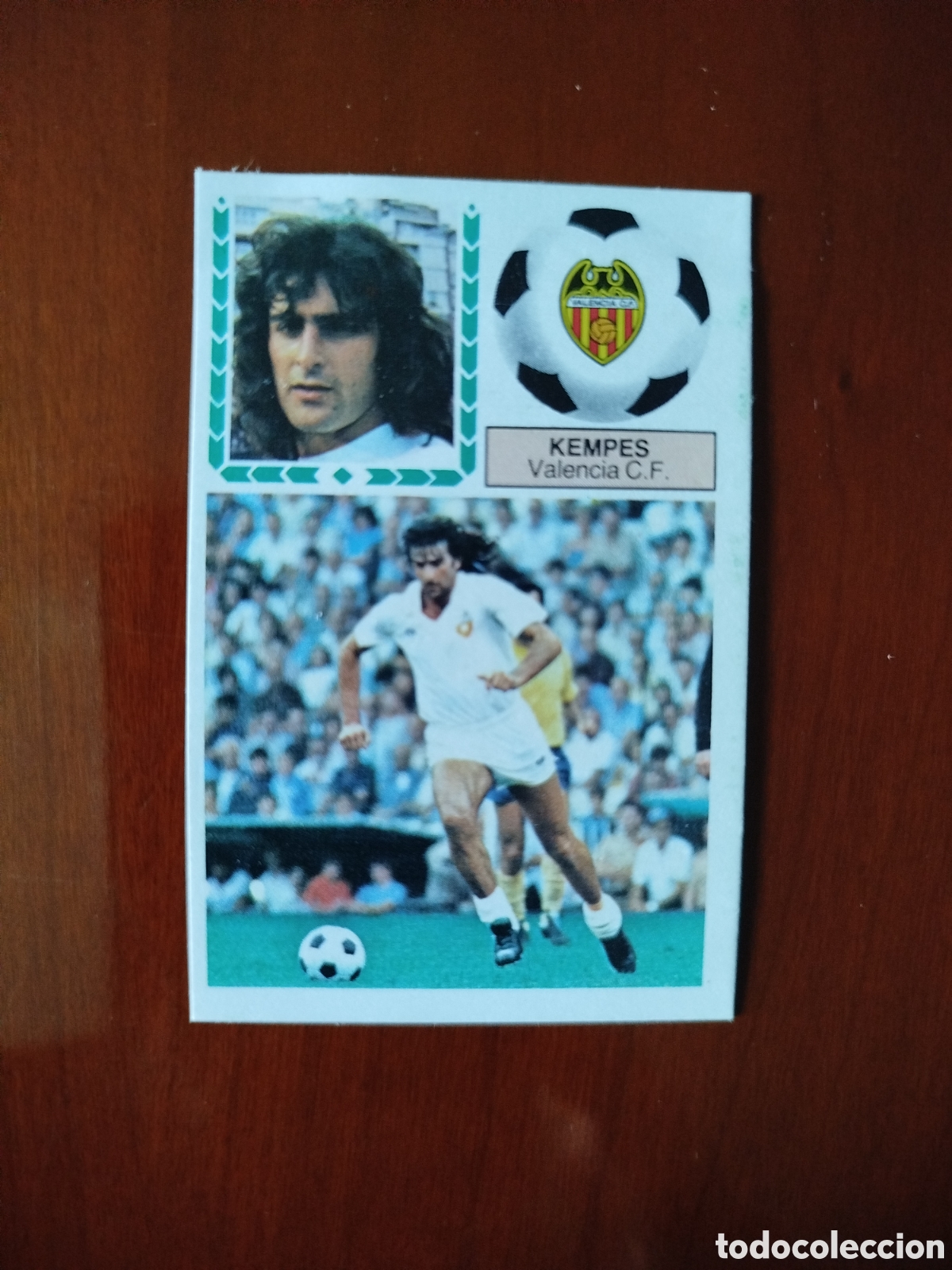 Cromos de Futebol: Liga Este 1983/84.Valencia C.F. Kempes.