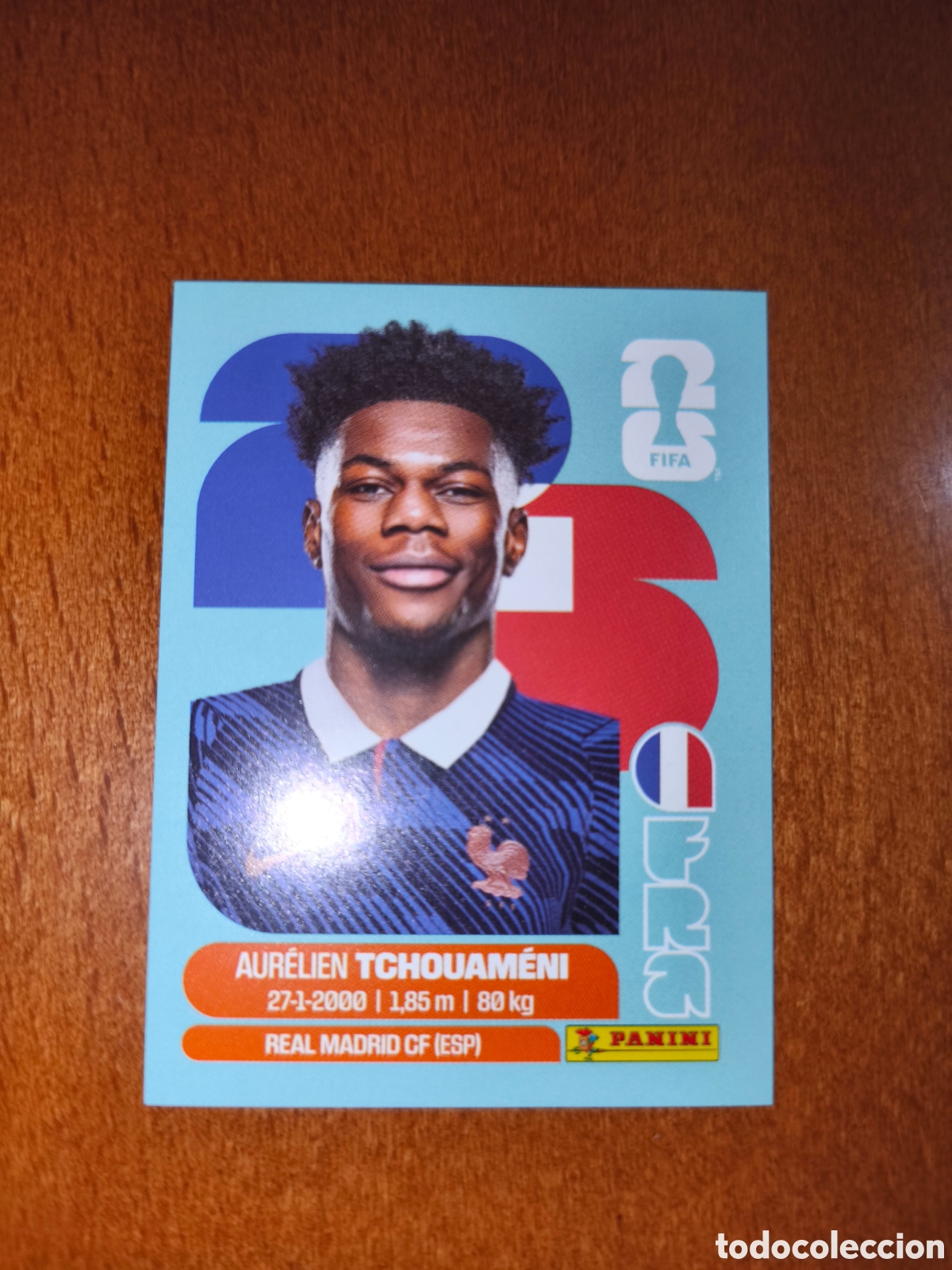 Cromos de F&uacute;tbol: FRA9 Aurelien Tchouameni FRA 9 Fifa World Cup 2026 Francia