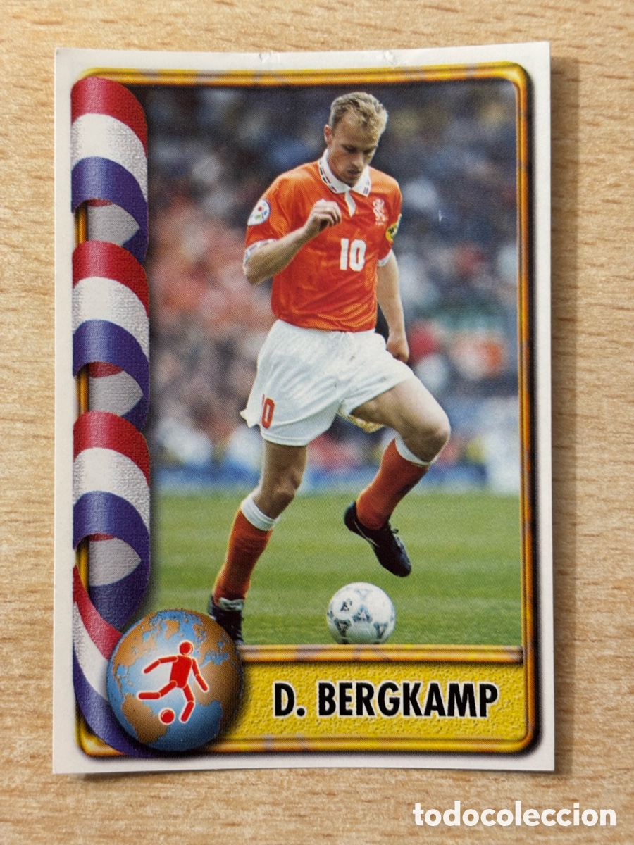 Cromos de F&uacute;tbol: # 298 Bergkamp Holanda Mundial Francia 98 Ediciones Estadio