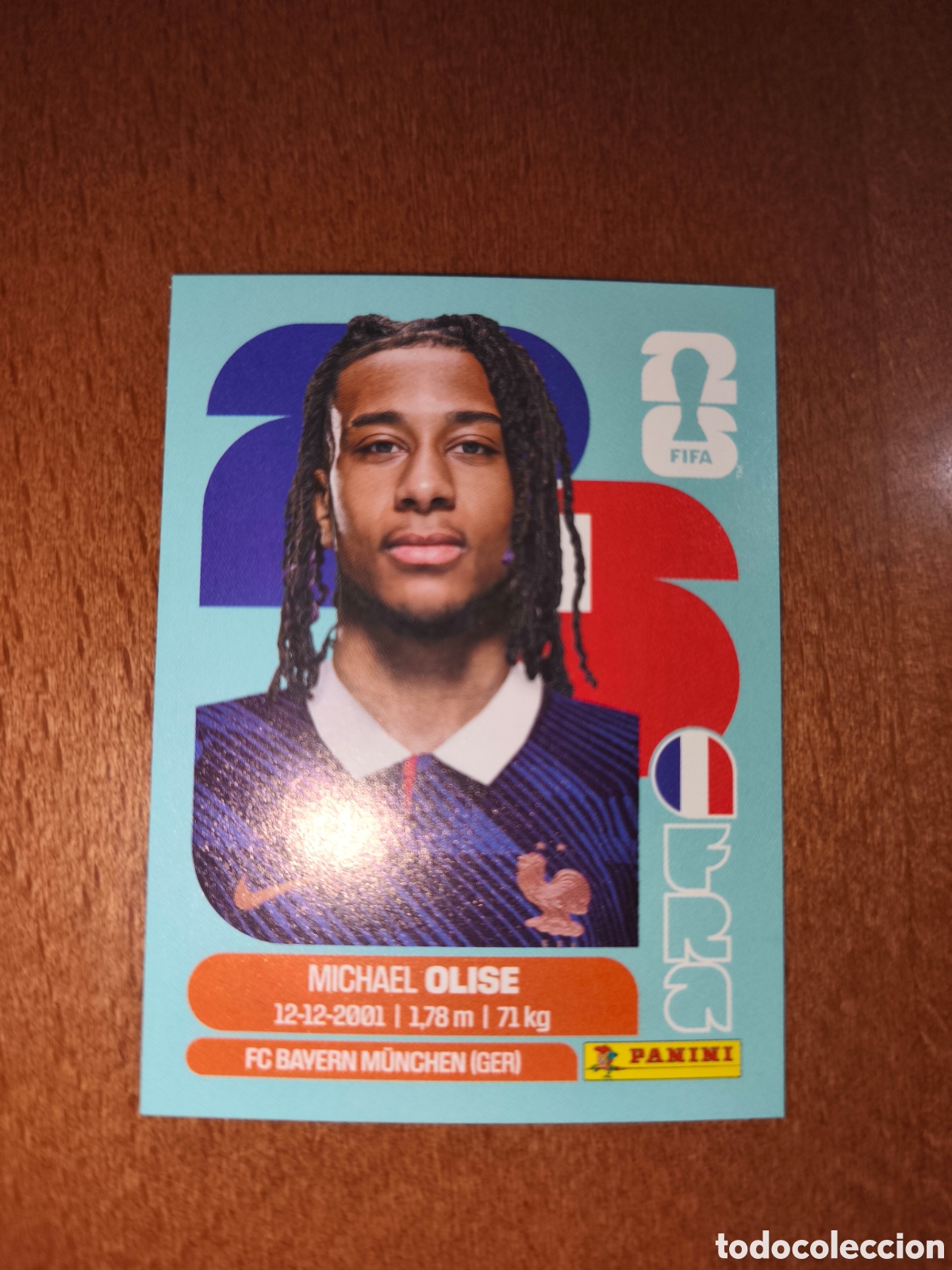 Cromos de F&uacute;tbol: FRA14 Michael Olise FRA 14 Fifa World Cup 2026 Francia