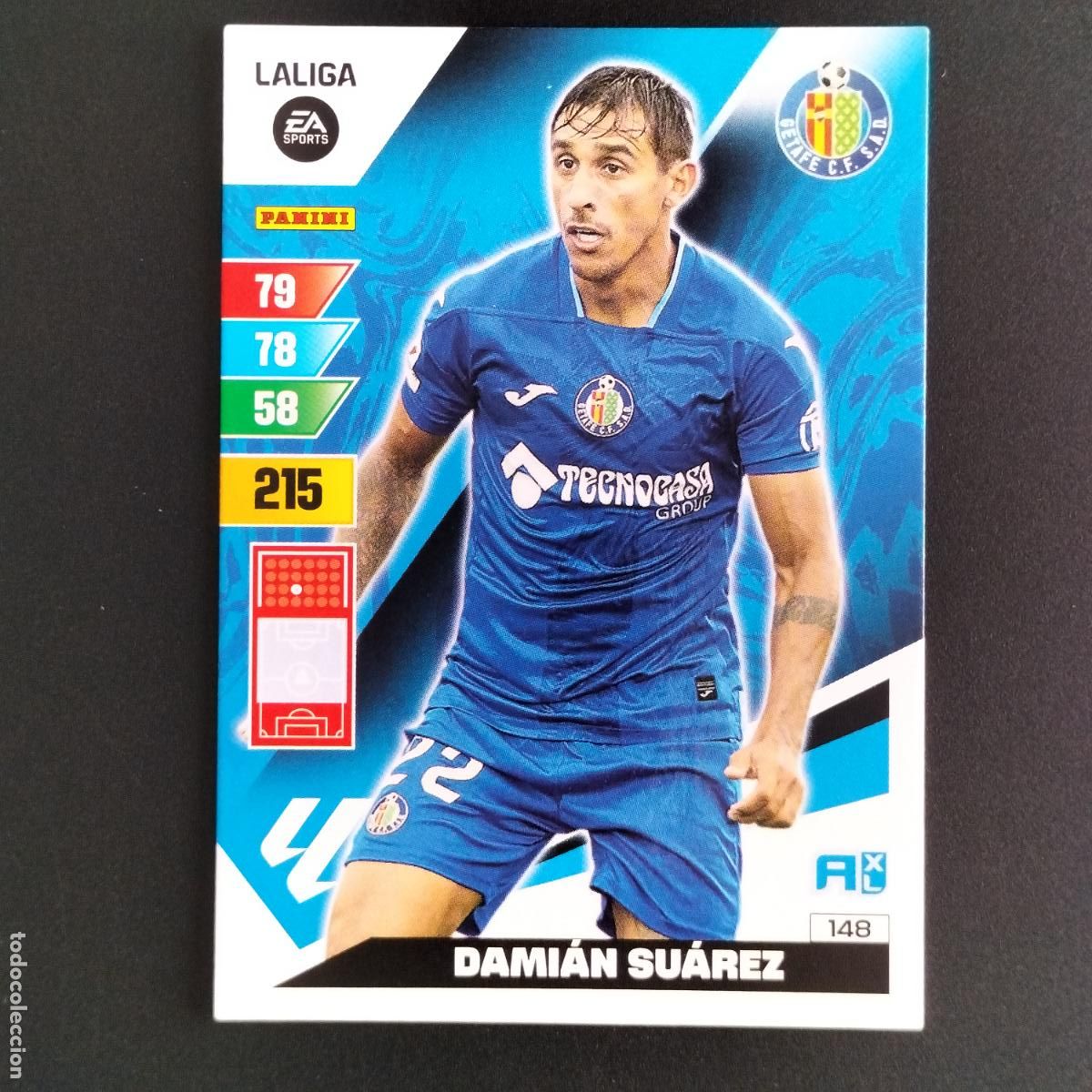 Cromos de F&uacute;tbol: 148 DAMIAN SUAREZ GETAFE CROMOS ADRENALYN XL LALIGA CARD 2023 2024 23 24 PANINI