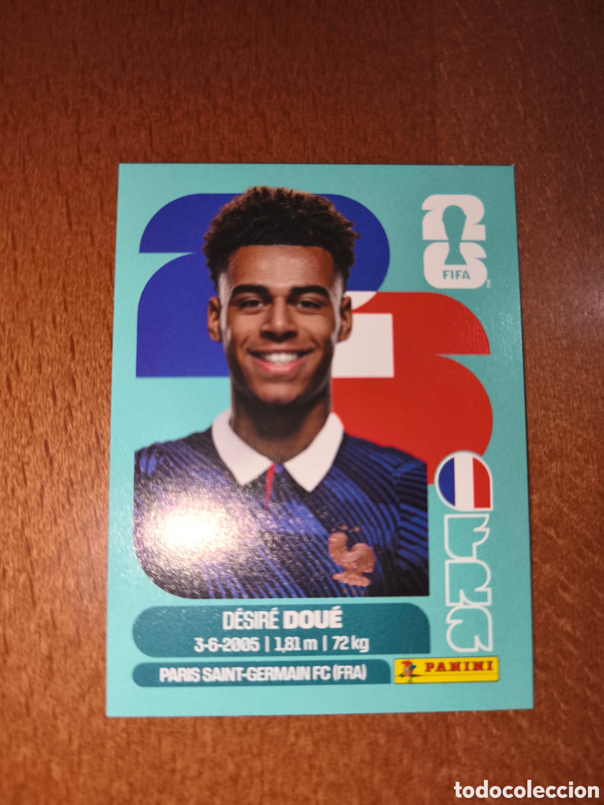 Cromos de F&uacute;tbol: FRA17 Desire Doue FRA 17 Fifa World Cup 2026 Francia