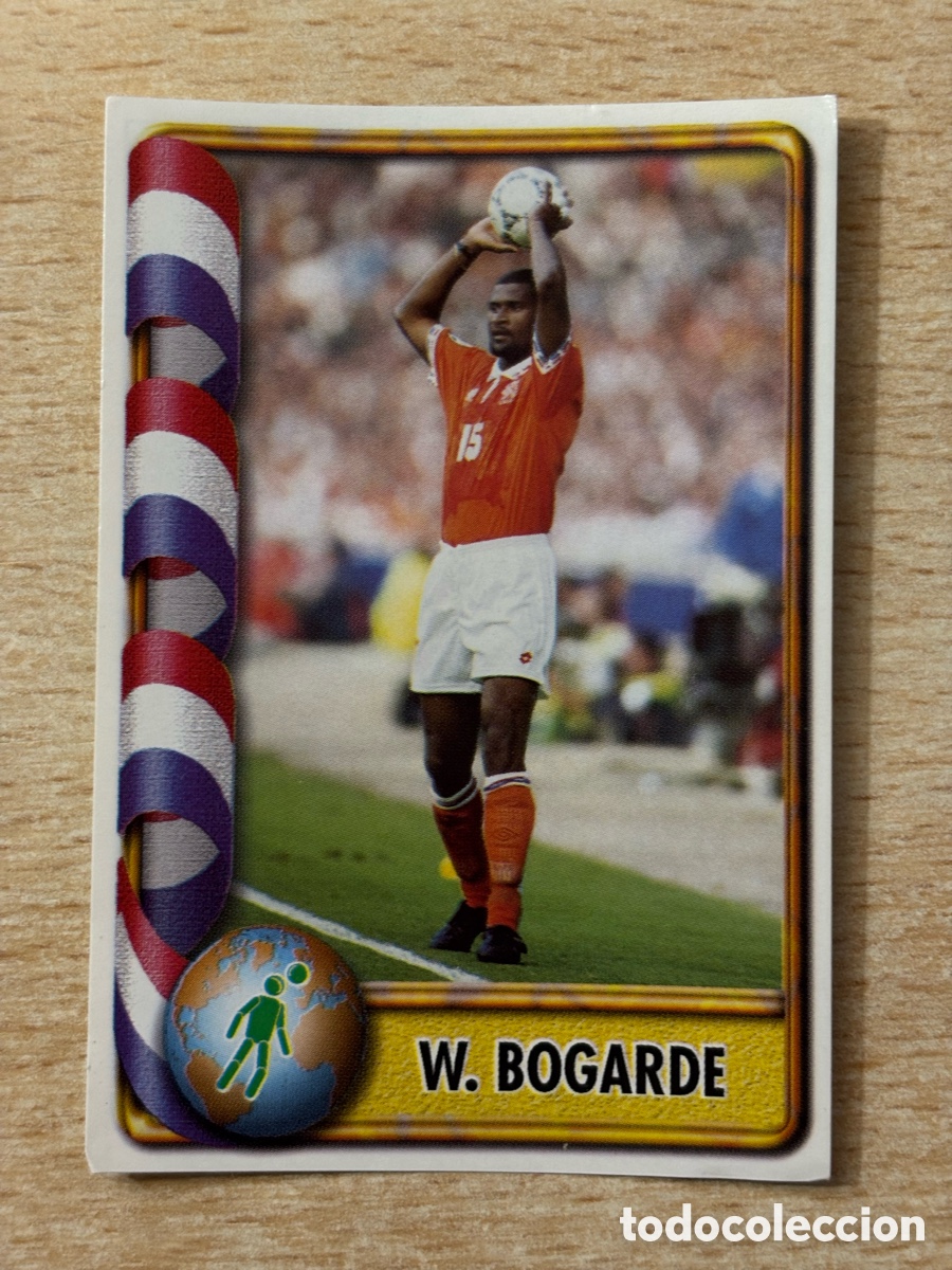 Cromos de F&uacute;tbol: # 288 Bogarde Holanda Mundial Francia 98 Ediciones Estadio