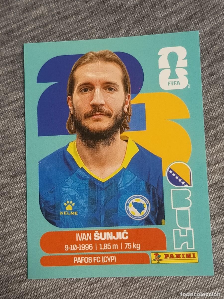 Cromos de F&uacute;tbol: SUNJIC BIH 11 STICKER MUNDIAL 2026 PANINI FIFA WORLD CUP NUEVO