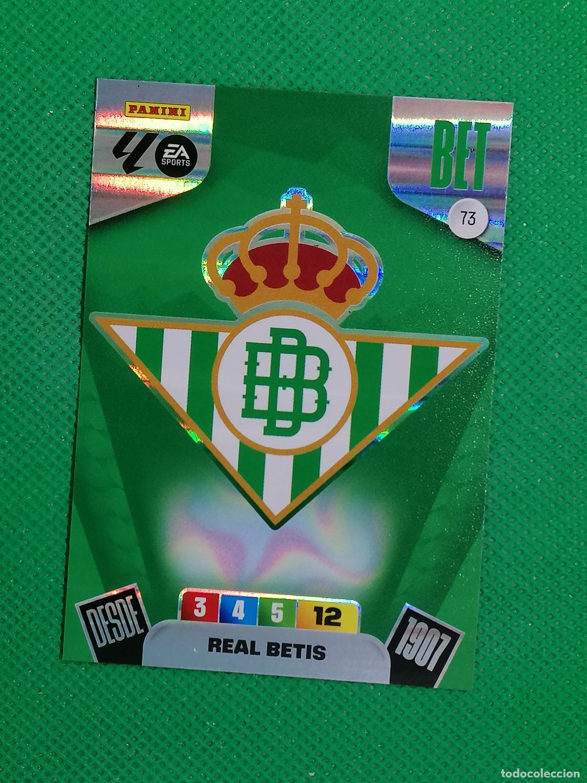 Cromos de F&uacute;tbol: 73 ESCUDO BETIS ⚽ LIGA ADRENALYN XL 2025 2026 25 26 ⚽