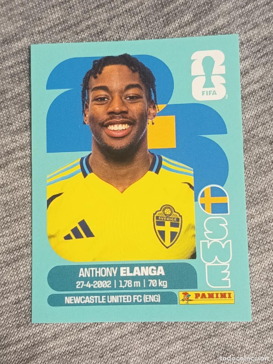 Cromos de F&uacute;tbol: ELANGA SWE 18 STICKER MUNDIAL 2026 PANINI FIFA WORLD CUP NUEVO