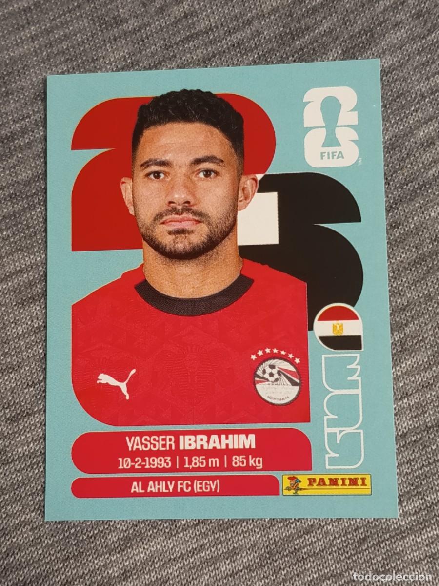 Cromos de F&uacute;tbol: IBRAHIM EGY 5 STICKER MUNDIAL 2026 PANINI FIFA WORLD CUP NUEVO