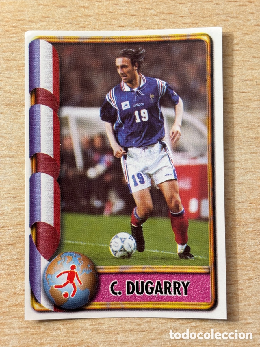 Fu&szlig;ball-Sticker: # 280 Dugarry Mundial Francia 98 Ediciones Estadio