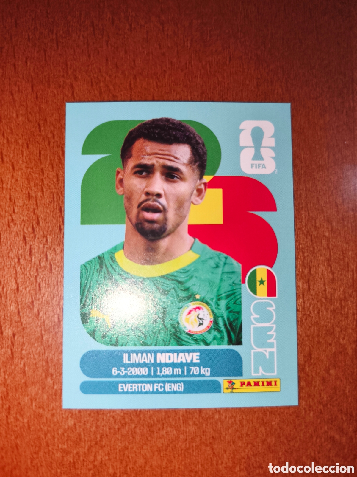 Fu&szlig;ball-Sticker: SEN18 Iliman Ndiaye SEN 18 Fifa World Cup 2026 Senegal